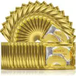 Maschera Contorno Occhi in Oro 24K, Patch Occhi al Collagene in Gel Naturale