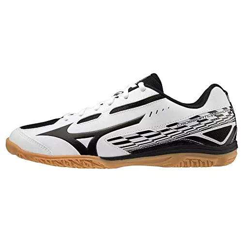 Mizuno Crossmatch Sword, Scarpe da Passeggio Uomo, Bianco e Nero