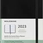 Moleskine Agenda Settimanale 2023, Colore Nero