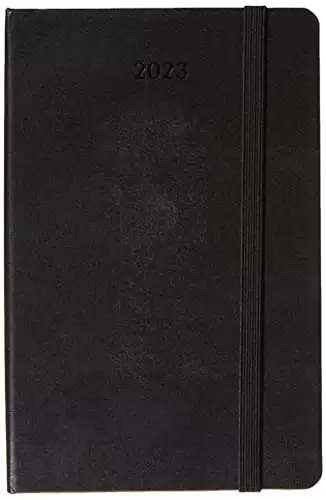 Moleskine Agenda Settimanale 2023, Agenda 12-Mesi con Layout Orizzontale