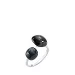 Morellato Anello da donna, Collezione Gemma, in argento 925 e pietre Cat Eye - SAKK33016