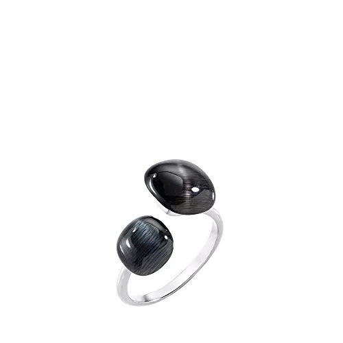 Morellato Anello da donna, Collezione Gemma, in argento 925 e pietre Cat Eye - SAKK33016