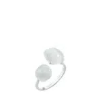 Morellato Anello da donna, Collezione Gemma, in argento 925 e pietre Cat Eye