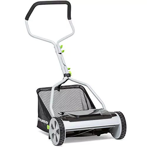 Murray 2691592 Tagliaerba Manuale Hm400, Sacco di Raccolta 20 Litri, Grigio