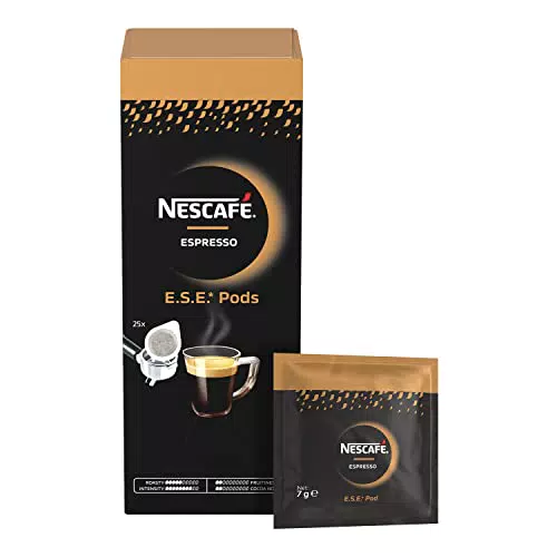 NESCAFÉ Cialde Caffè in Grani Miscela Espresso Sistema ESE 6 Confezioni da 25 Cialde da 7g