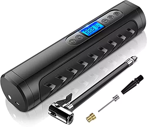 NWOUIIAY Compressore Aria con Schermo Digitale LED 25-35L/min