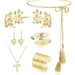 ORAZIO set di accessori per costume Dea Greca da 7 Pezzi