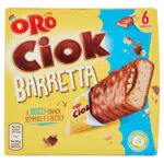 Oro Ciok Barrette al Cioccolato al latte - Confezione 6 barrette da 27g