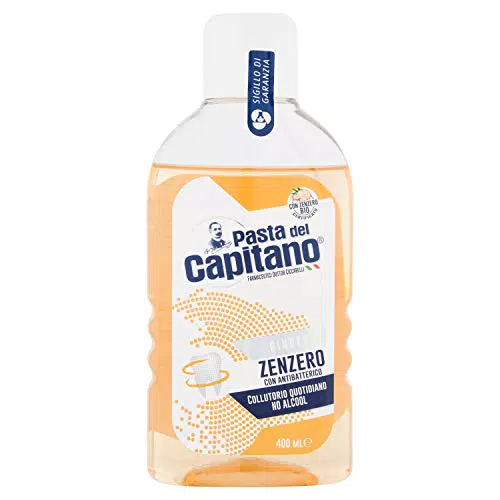Pasta del Capitano Collutorio Zenzero Con Antibatterico - 400 Ml - 400 ml