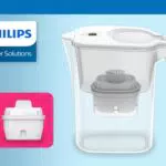Philips AWP2936WHT-3/10 Caraffa filtrante con 3 filtri Micro X Clean
