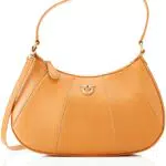 Pinko Half Moon Classic 1 Simply Vit, Borsa Donna, L58Q_Cuoio-Antique Gold