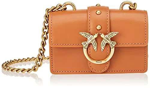 Pinko Love Micro Simply Vitello Seta, Accessori da Viaggio-Portafogli Donna