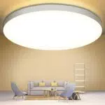 Plafoniera LED Soffitto 24W, Lampada da Soffitto LED 4000K 2000LM Plafoniera Bagno IP44 Impermeabile Rotonda Ø28CM Plafoniere da Ufficio Luce Soffitto per Camera da Letto