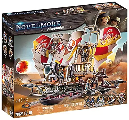 Playmobil Novelmore 71023 Sal'ahari Sands - Veliero del Deserto