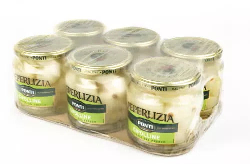 Ponti Cipolline Borettane Peperlizia, Cipolline in agrodolce barattolo da 350 g