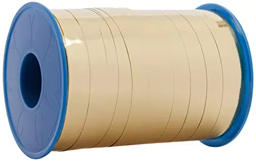 Präsent Nastrino Argento Lucido Chiudi Pacco 10 Mm X 250 M