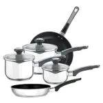 Prestige Inspire - Set di pentole in Acciaio Inox, 5 Pezzi