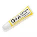 Q+A Siero per contorno occhi con caffeina. Siero per il contorno occhi che migliora la circolazione e riduce il gonfiore
