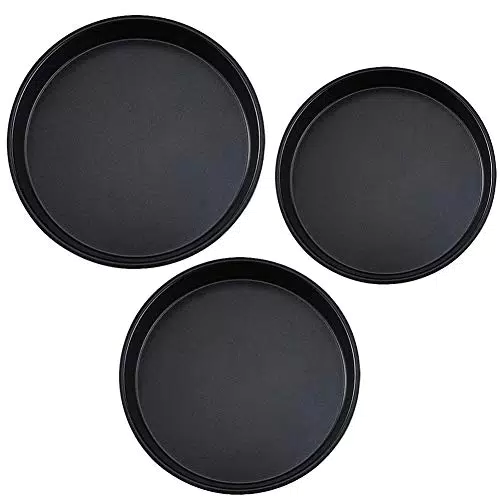 3PCS teglia da Forno Antiaderente (6,7,8 Pollici)