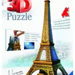 Ravensburger 12556 - Puzzle per bambini Ravensburger 12556, motivo: Torre Eiffel 3D
