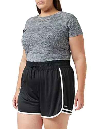 Reebok Pantaloncini sportivi da Donna, Nero