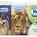 Regina WWF Collection 10 Pacchetti da 9 Fazzoletti a 4 Veli