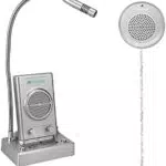 Retekess TW102 Citofono da Banco, Cavo da 2 M con Altoparlante Esterno