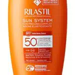 Rilastil Sun System Water Touch Fluido Comfort, Fluido Solare Idratante Viso