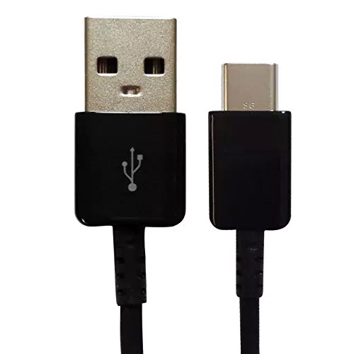 SAMSUNG EP-DG930MBEGWW Cavo dati originale USB Type-C Nero, confezione da 2