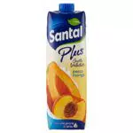Santàl Plus, Succo di Pesca e Mango, con Una Goccia di Latte