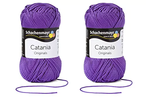 Schachenmayr Catania, Filati Per Maglieria A Mano, viola