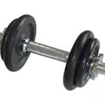 Schildkröt Fitness Set di Manubri Corti, 10, 0 kg in Astuccio di Plastica ABS