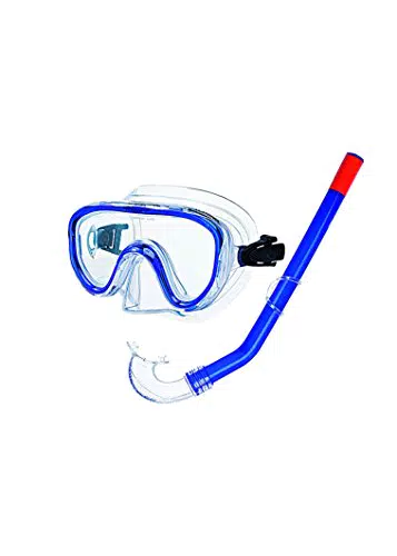 SEAC Marina, Kit Maschera e Boccaglio Snorkeling Unisex Bambini