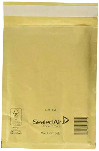Sealed Air Mail Lite Gold Buste Imbottite, 15 x 21 cm