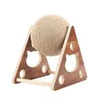 Sisal Rope Ball Cat Toy Pet Toy Palla tiragraffi per gatti giocattolo per animali domestici e gatti i con corde in sisal per arrampicata