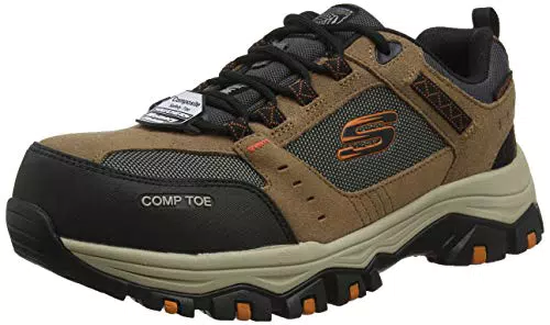 Skechers Greetah, Sneaker Uomo, Marrone