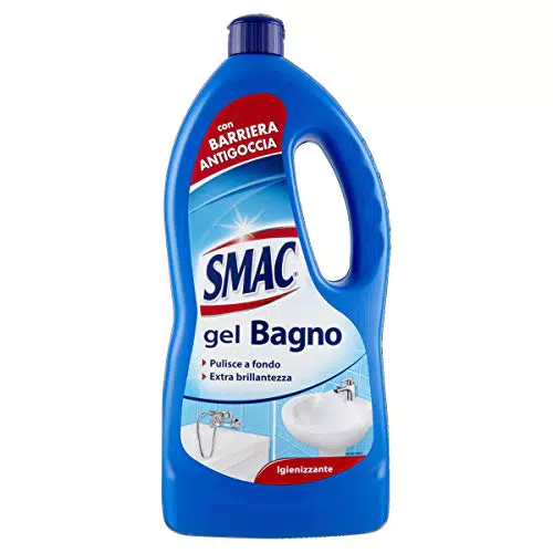 Smac - Detergente Gel Bagno Multisuperficie, Azione Igienizzante e Brillantezza