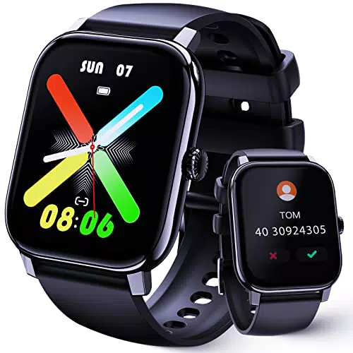 LLKBOHA Smartwatch Uomo Chiamate, 1, 85'' HD Schermo Tattile Smart Watch Donna