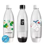 Sodastream Tripack Bottiglie Pepsi in PET riutilizzabili da 1 L