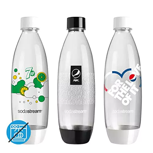 Sodastream Tripack Bottiglie Pepsi in PET riutilizzabili da 1 L