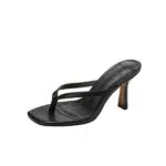 Ssrsgyp Sandali da donna Infradito con Tacco Alto Quadrato