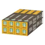 Starbucks Blonde Espresso Roast di Nespresso, 8 Astucci da 10 Capsule