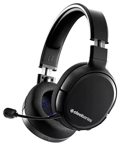 SteelSeries Arctis 1 Wireless, Cuffie da Gioco Wireless USB-C Wireless, Microfono Clearcast Rimovibile, Per PlayStation 5, PS4, Nintendo Switch, Android (PlayStation)