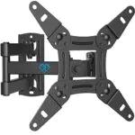 Supporto TV universale, Orientare, Inclinare, Ruotare Adatto per TV LCD/LED a Schermo Piatto tra 13 e 43 pollici Estendibile di 368mm Sostiene fino a 20kg Foratura VESA Massima 200X200mm