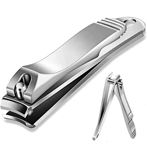Tagliaunghie, No Splash Tagliaunghie Professionali, Design Della Lama Curva Accessorio per manicure professionale in Acciaio inossidabile