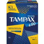 TAMPAX&GO REGULAR, Confezione da 18 Tamponi