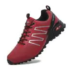 TARELO Scarpe da Pelle PU Uomo Ginnastica Sneaker Rosso 42