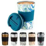 Tazza Termica con Coperchio, 380 ml