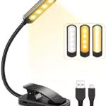 TEAMPD Luce da Lettura, USB Ricaricabile Lampada da Lettura