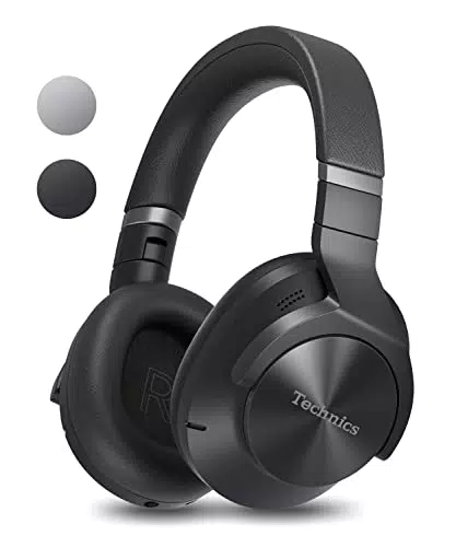 Technics EAH-A800E-K Cuffie Wireless, Auricolari Bluetooth Multipoint Over Ear